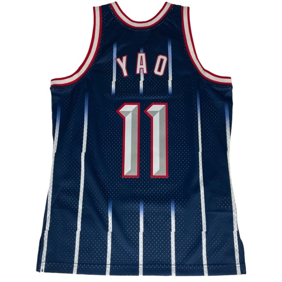 Mitchell and Ness Swingman Jersey Houston Rockets Road 2002-03 Yao Ming SZ M - Picture 2 of 13
